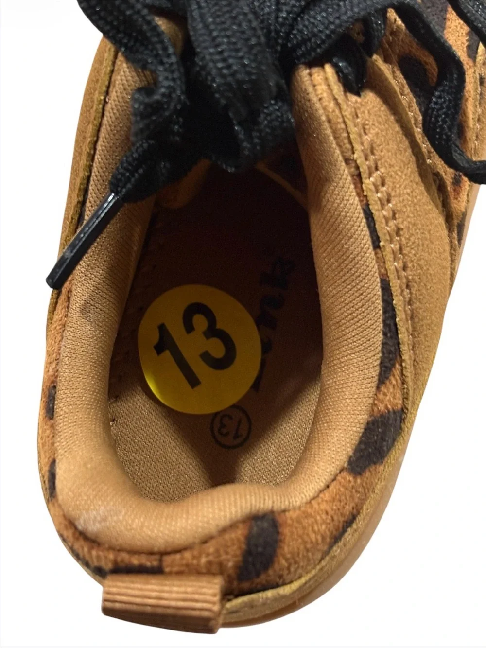 BRAND NEW Leopard Print Suede Sneaker